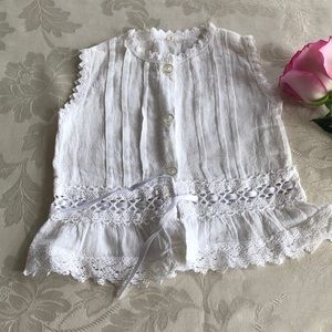 Summer baby girl top. Brand new without tags